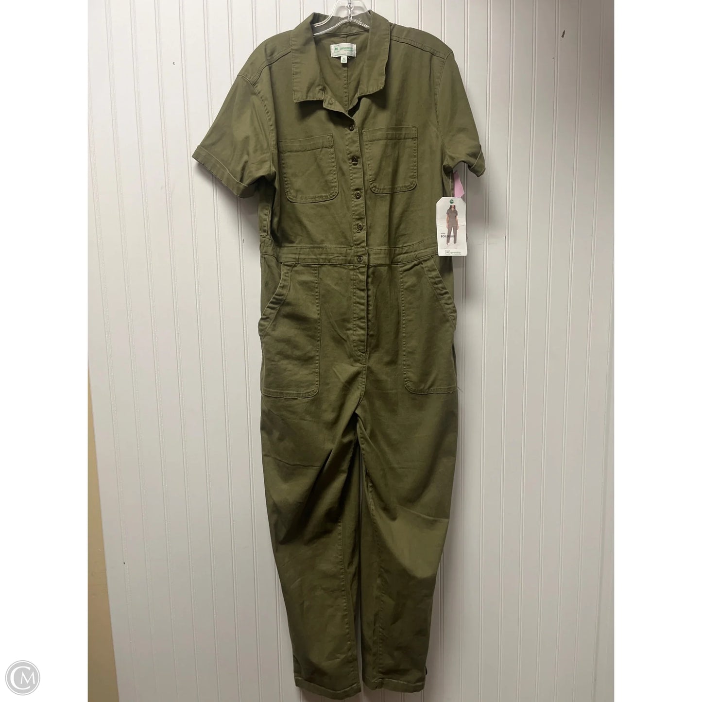 Jumpsuit By Clothes Mentor In Green, Size: Xl