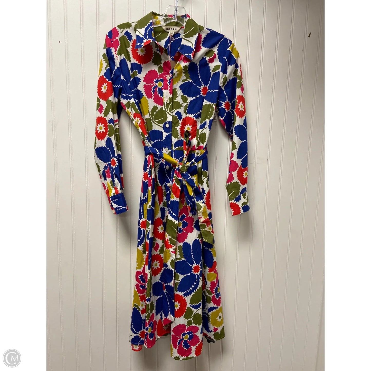 Dress Casual Maxi By Boden In Floral Print, Size: Mp