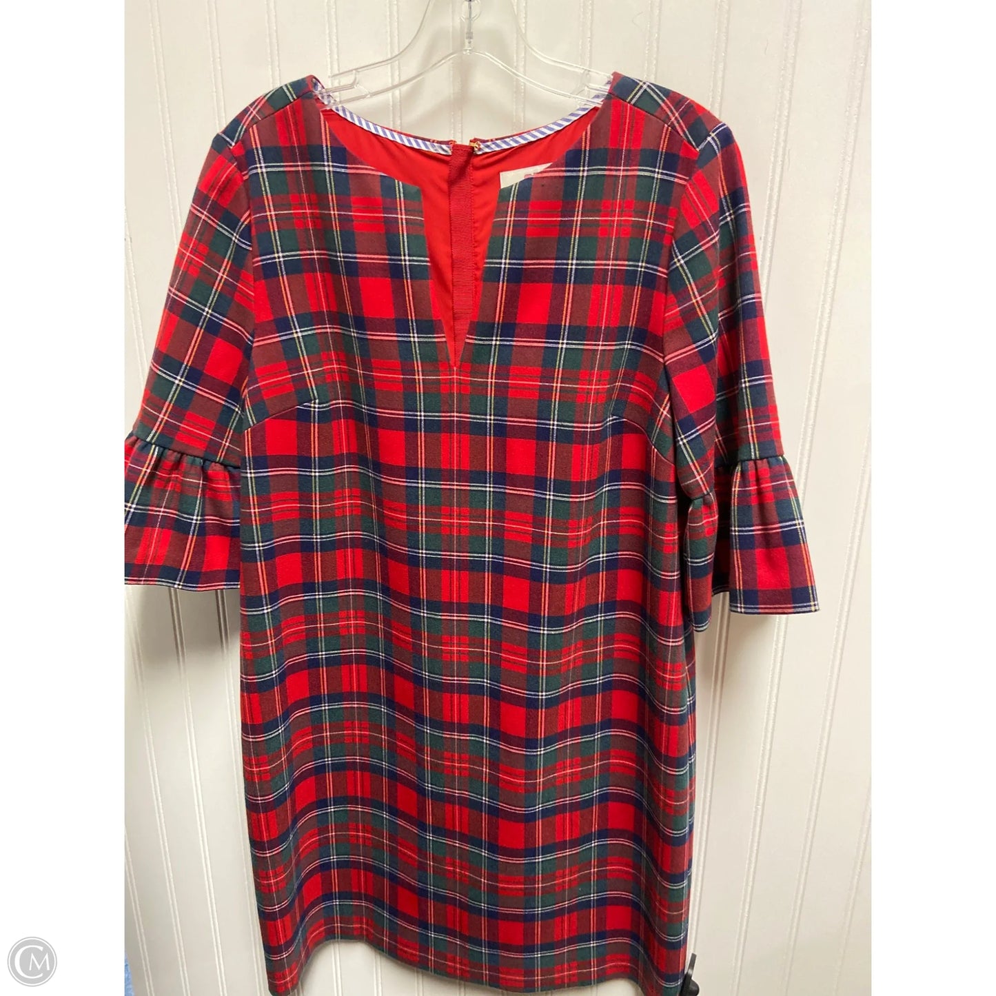 Dress Party Short By Vineyard Vines In Plaid Pattern, Size: S