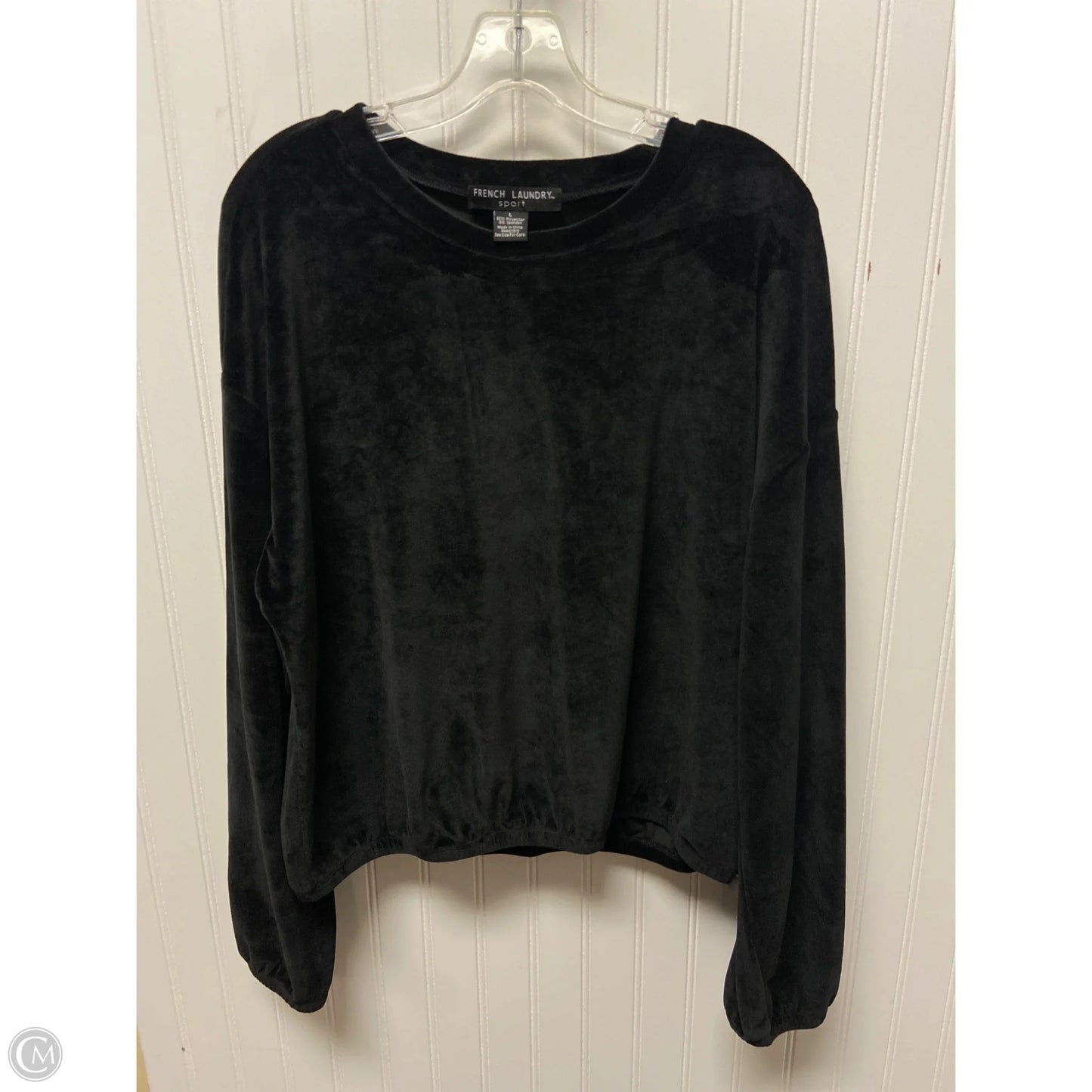 Top Long Sleeve By French Laundry In Black, Size: L