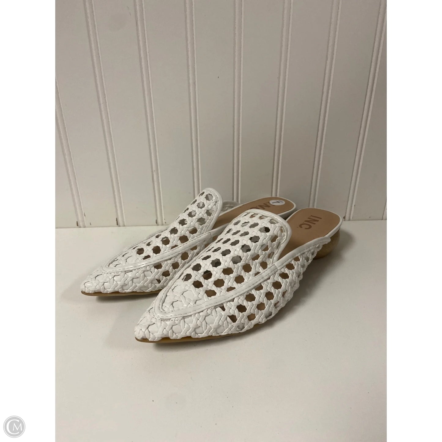 Shoes Heels Block By Inc In White, Size: 7