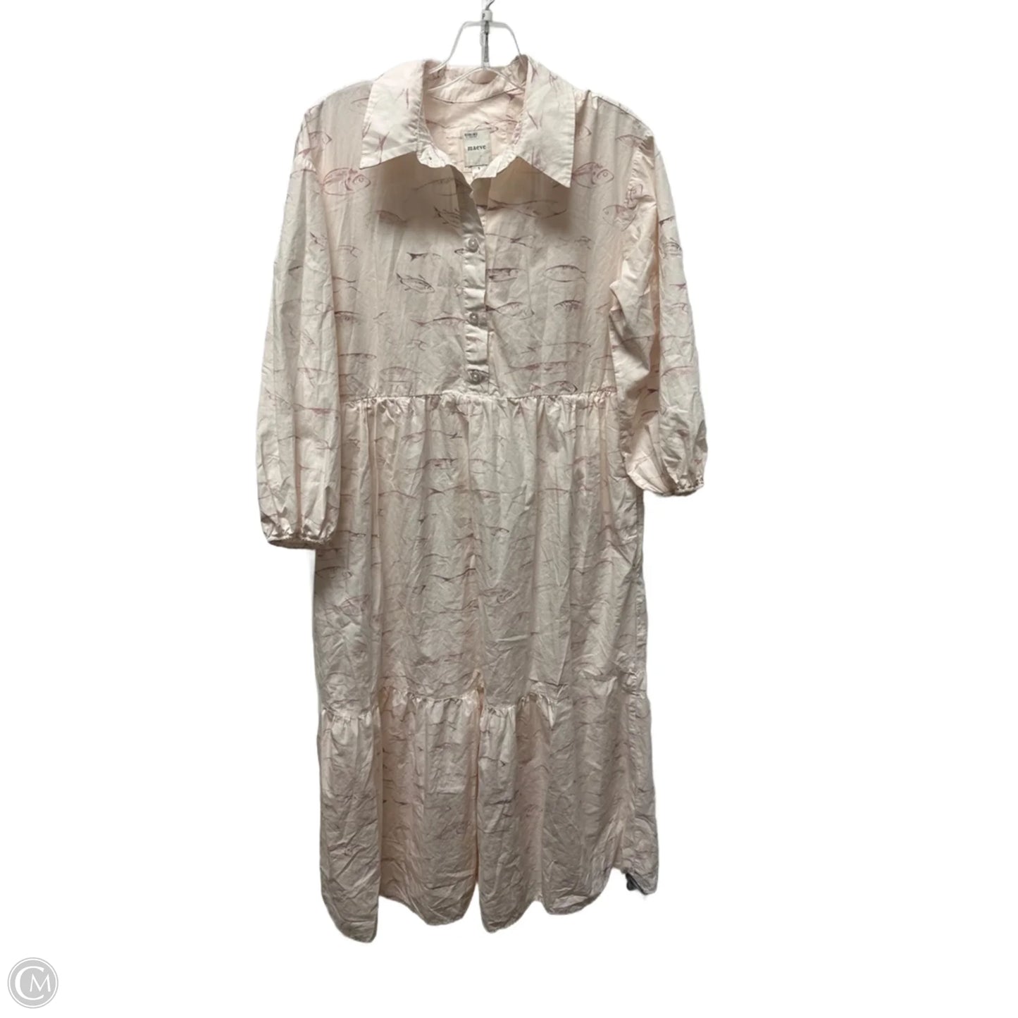 Dress Casual Maxi By Maeve In Pink, Size: S