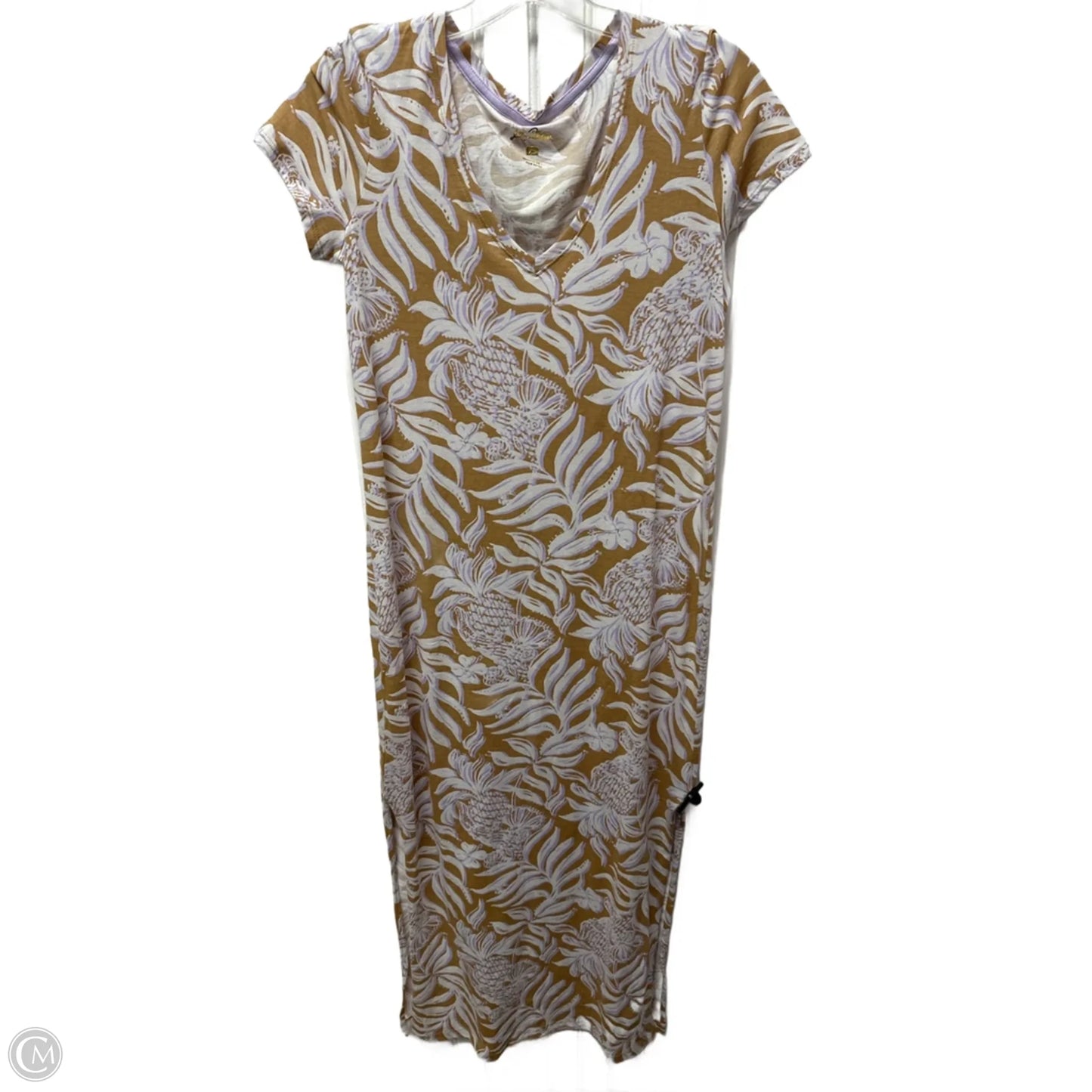 Dress Designer By Lilly Pulitzer In Tan, Size: Xs