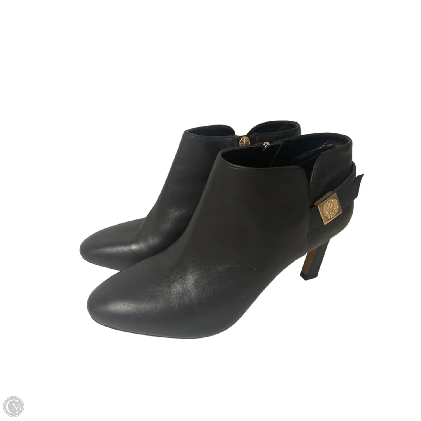 Boots Ankle Heels By Vince Camuto In Black, Size: 9.5