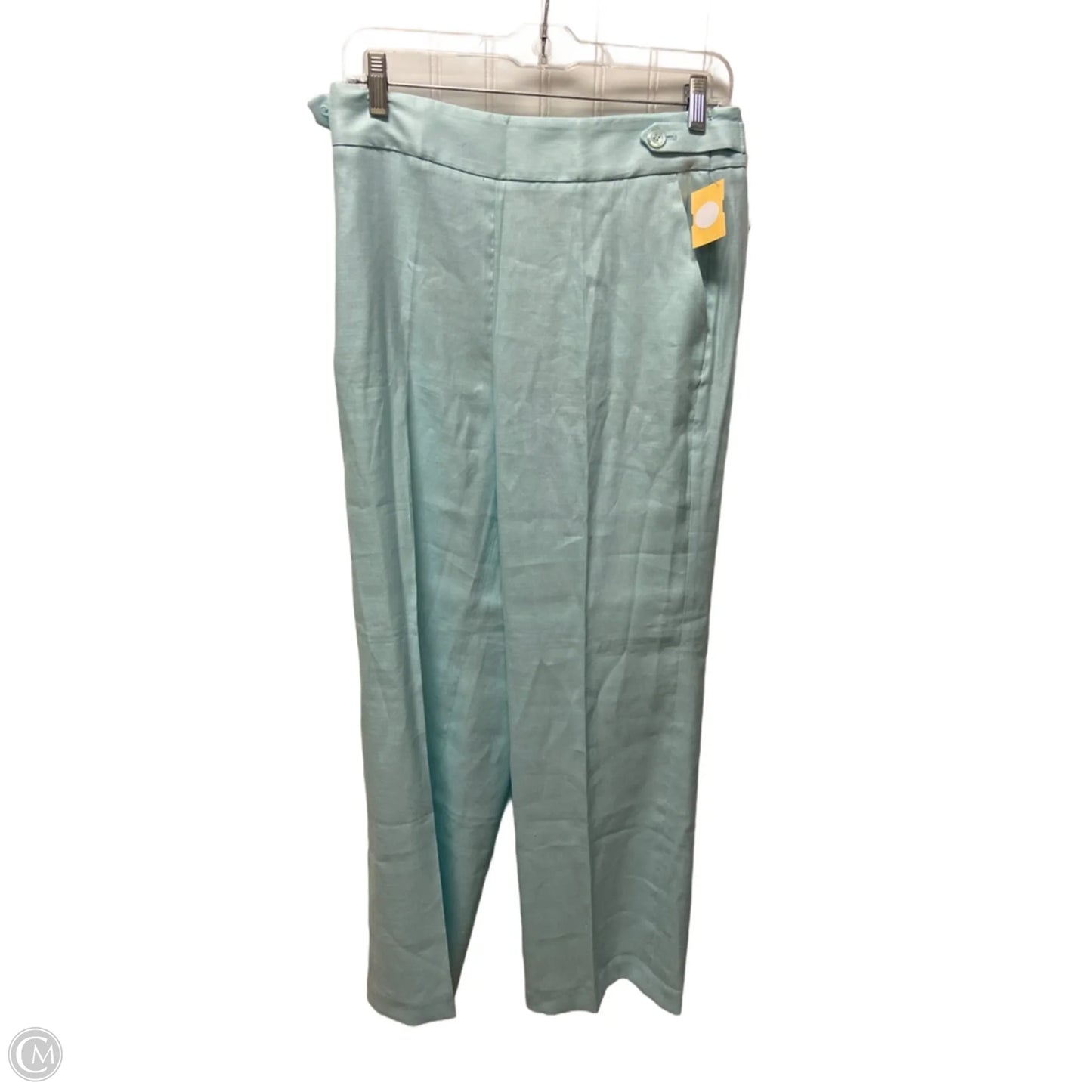 Pants Linen By Talbots In Blue, Size: 4