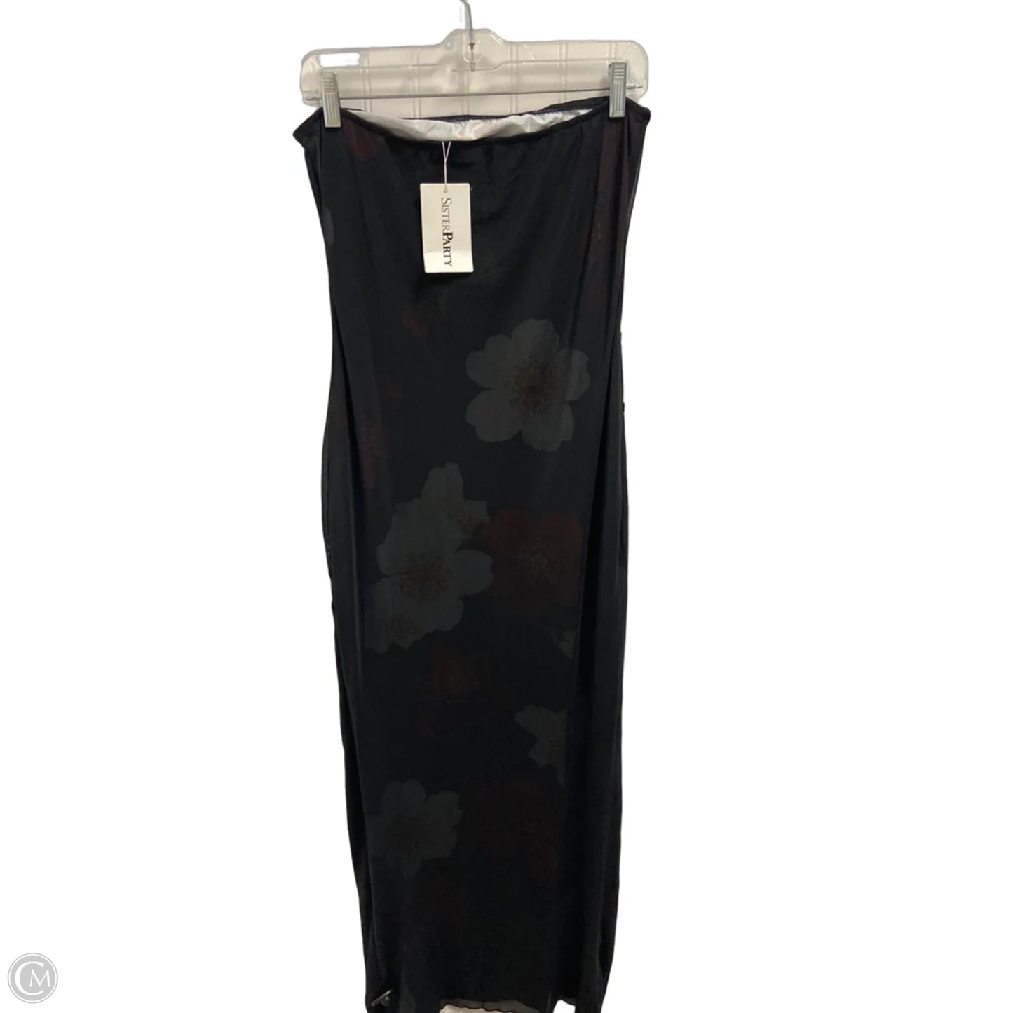 Dress Party Long By Clothes Mentor In Floral Print, Size: L