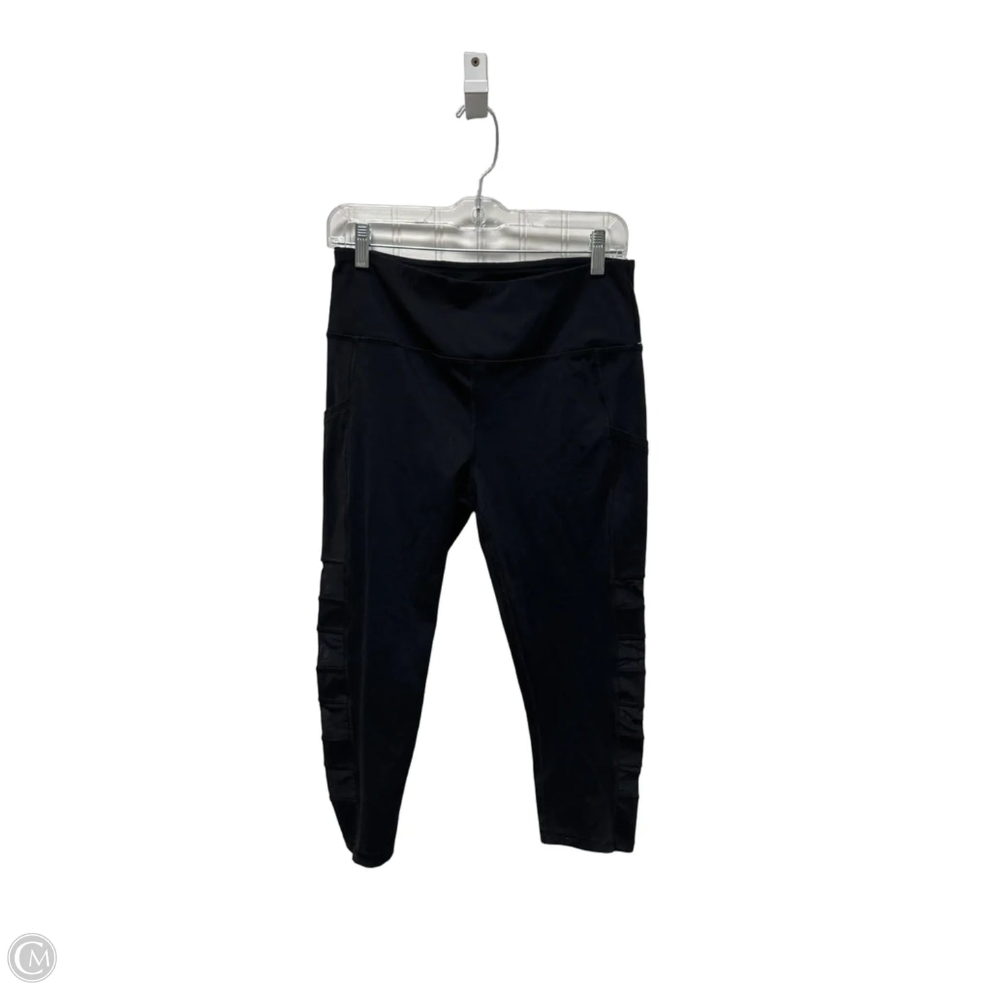 Athletic Leggings By Gottex In Black, Size: L