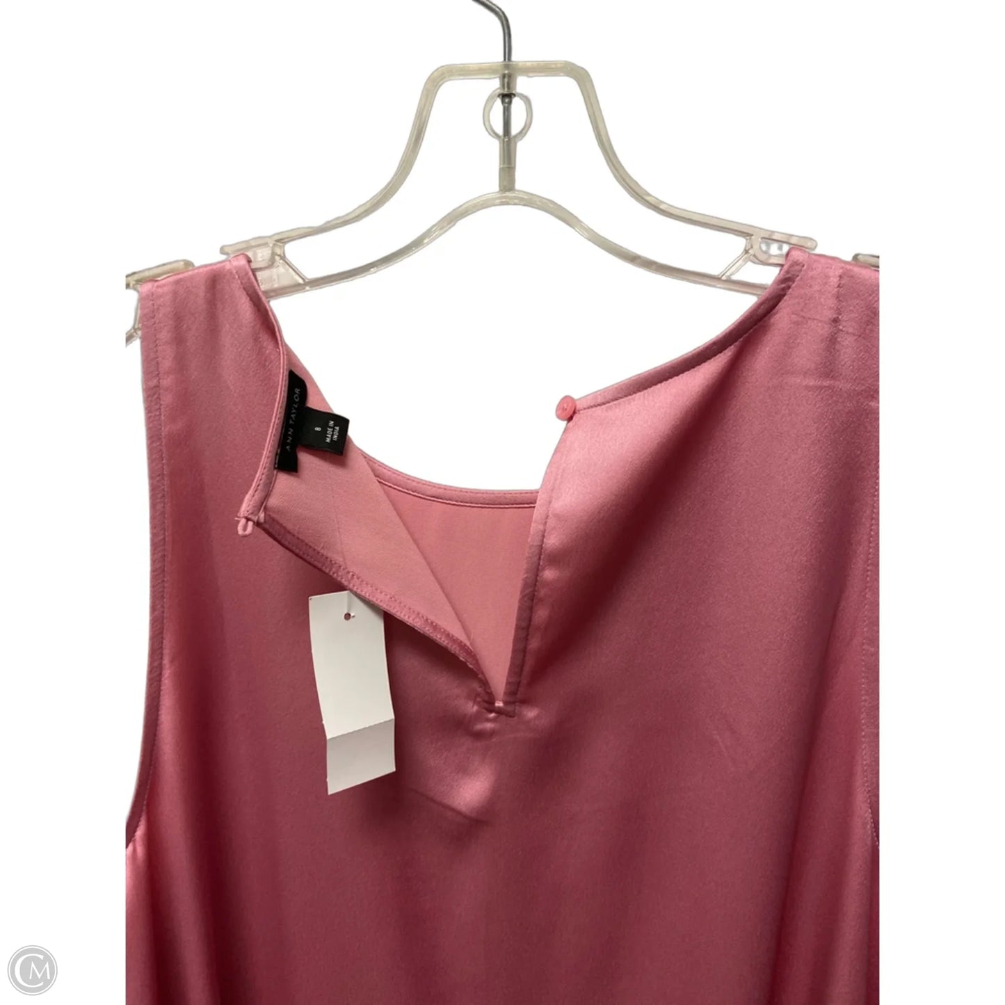 Dress Casual Maxi By Ann Taylor In Pink, Size: M