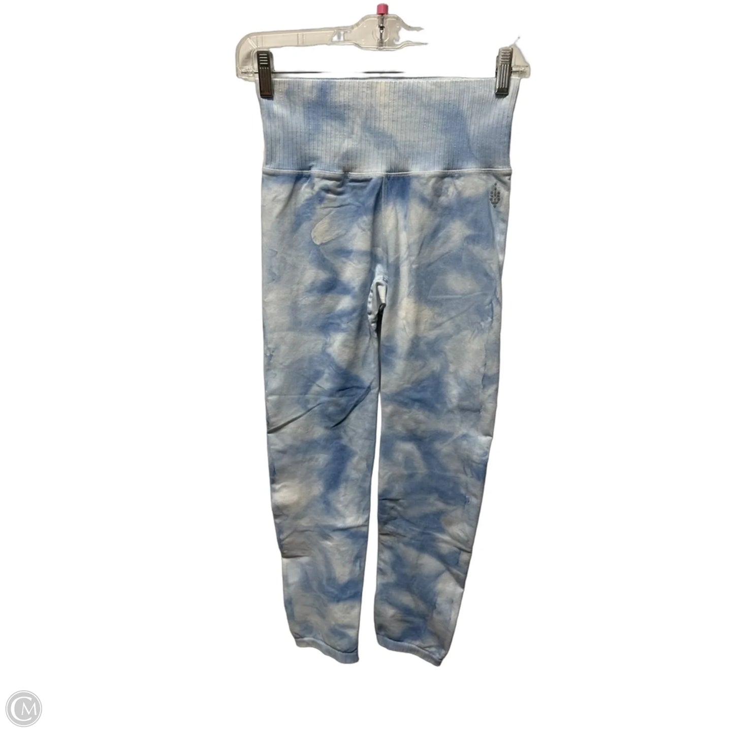 Pants Leggings By Free People In Blue & White, Size: M