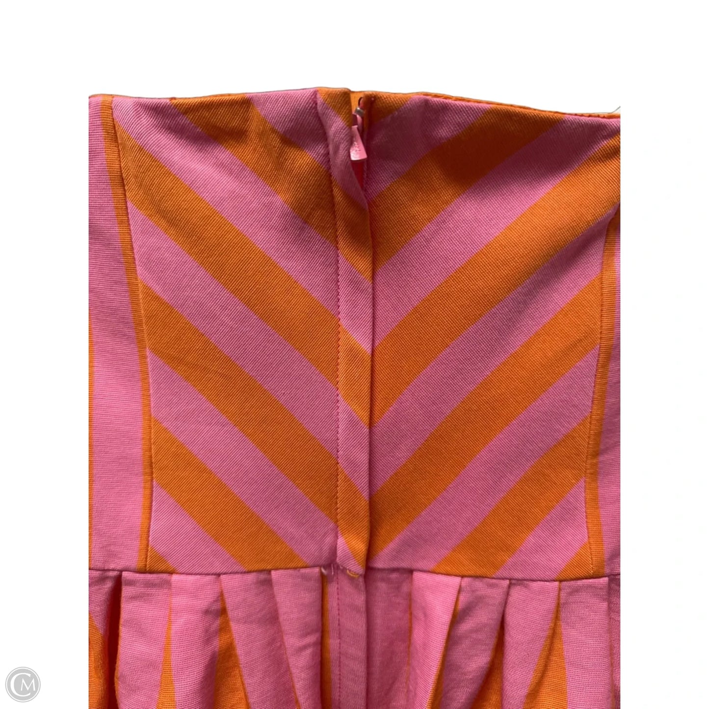 Dress Designer By Lilly Pulitzer In Orange & Pink, Size: S