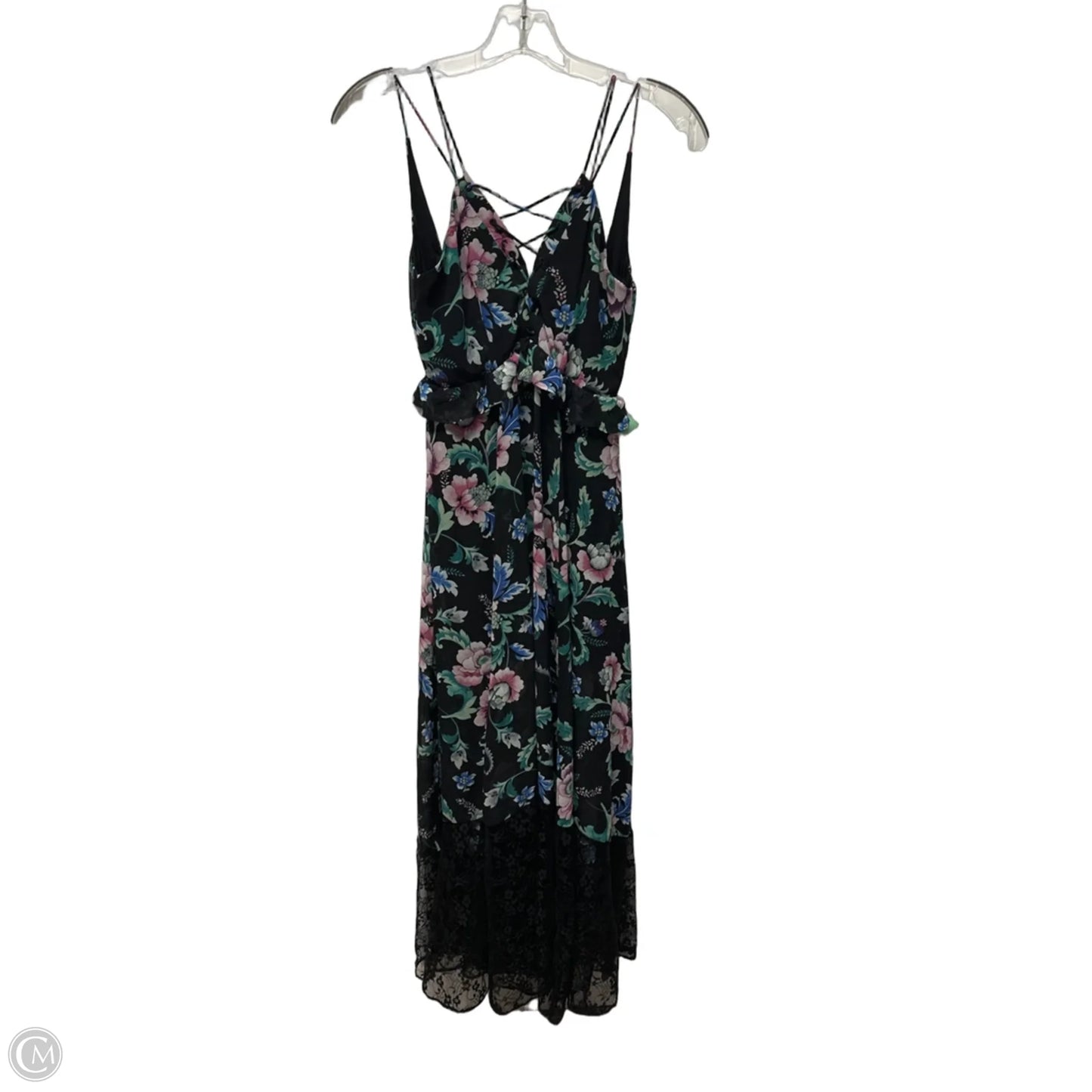 Dress Casual Maxi By Express In Black, Size: Xs