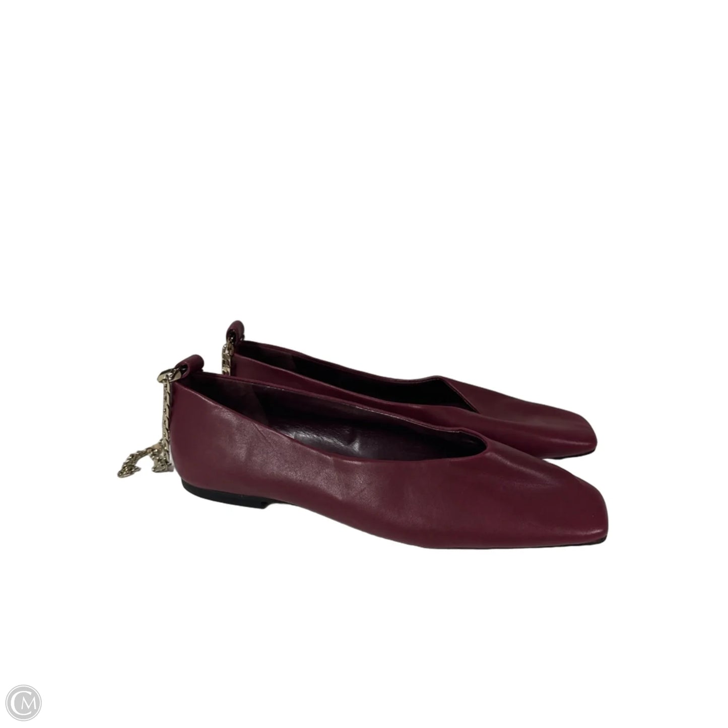 Shoes Flats By Vince Camuto In Maroon, Size: 9