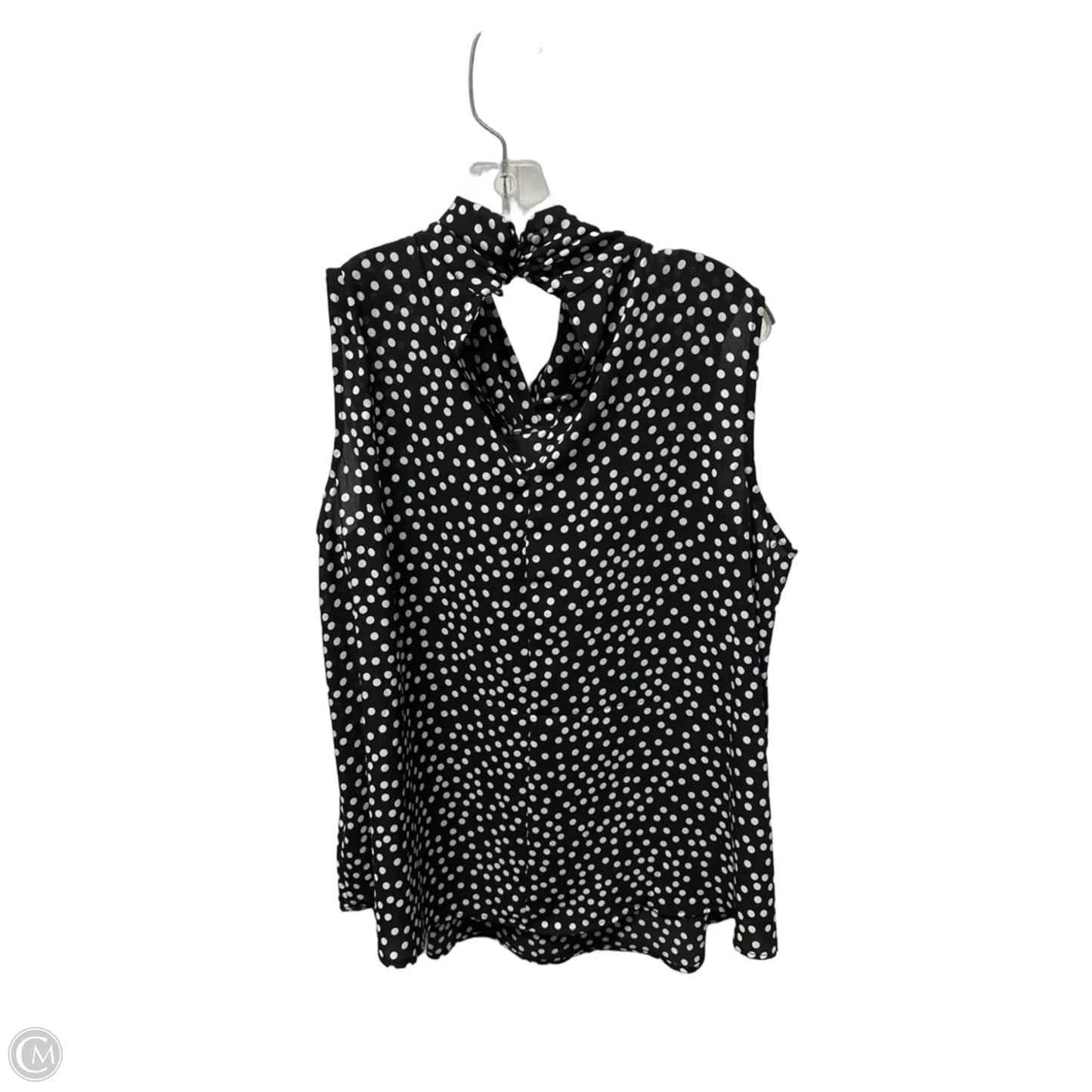 Top Sleeveless By Torrid In Polkadot Pattern, Size: M