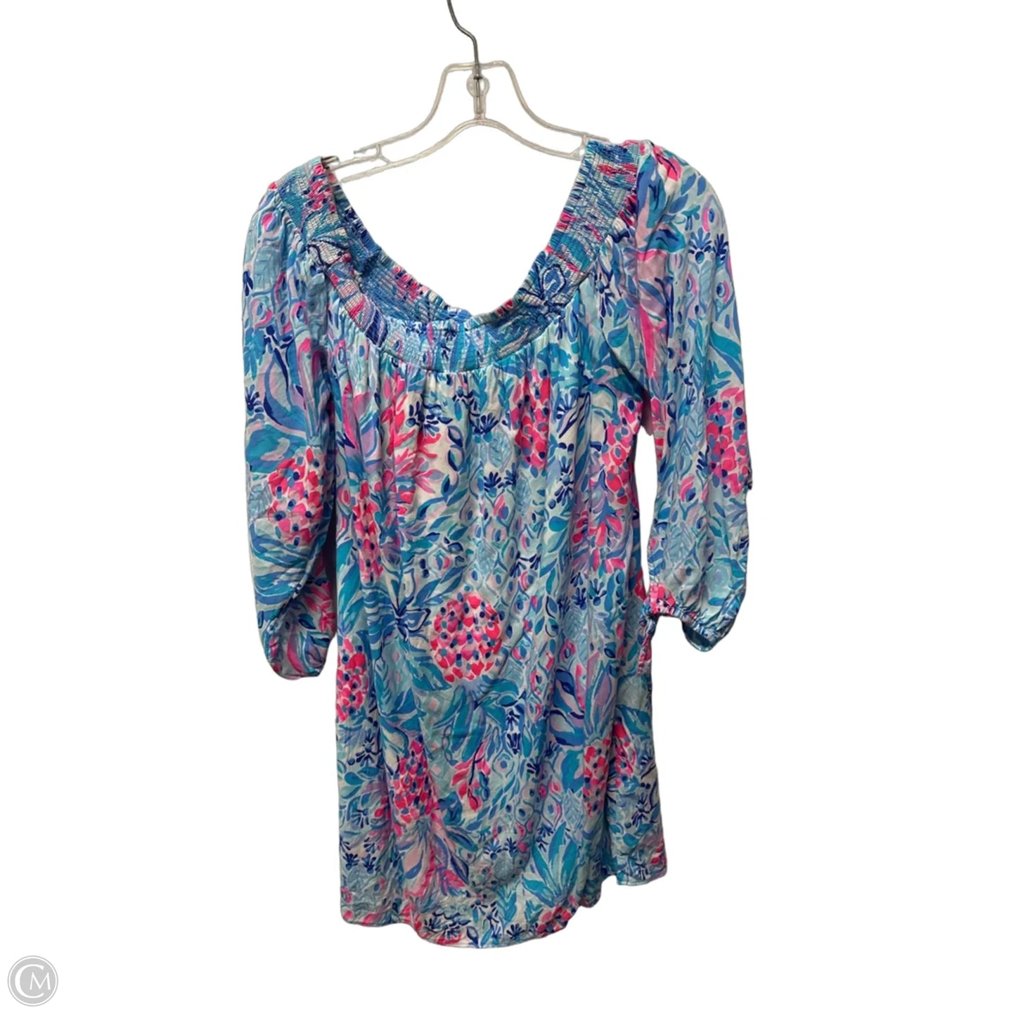 Dress Designer By Lilly Pulitzer In Blue & Pink, Size: S