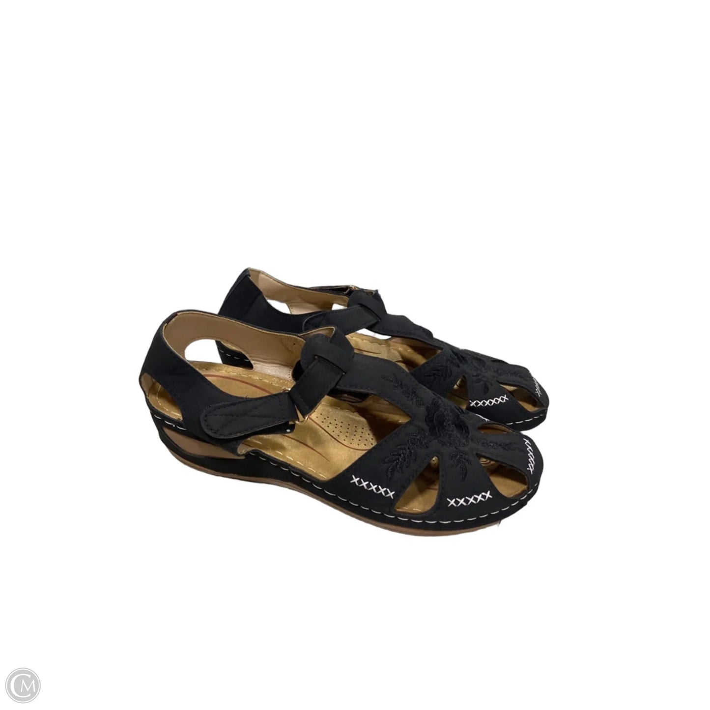Shoes Flats By Cme In Black, Size: 8