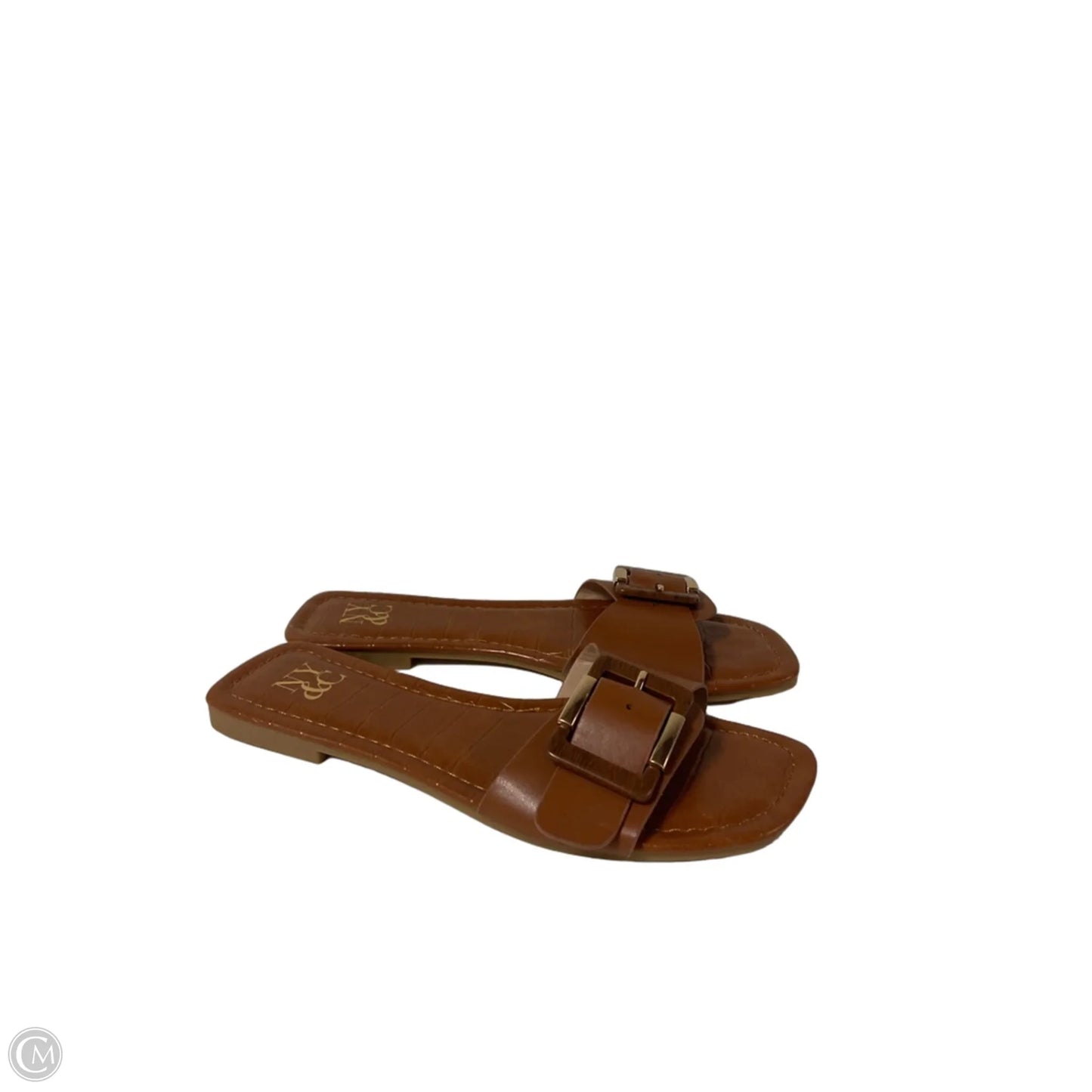 Sandals Flats By New York And Co In Brown, Size: 6