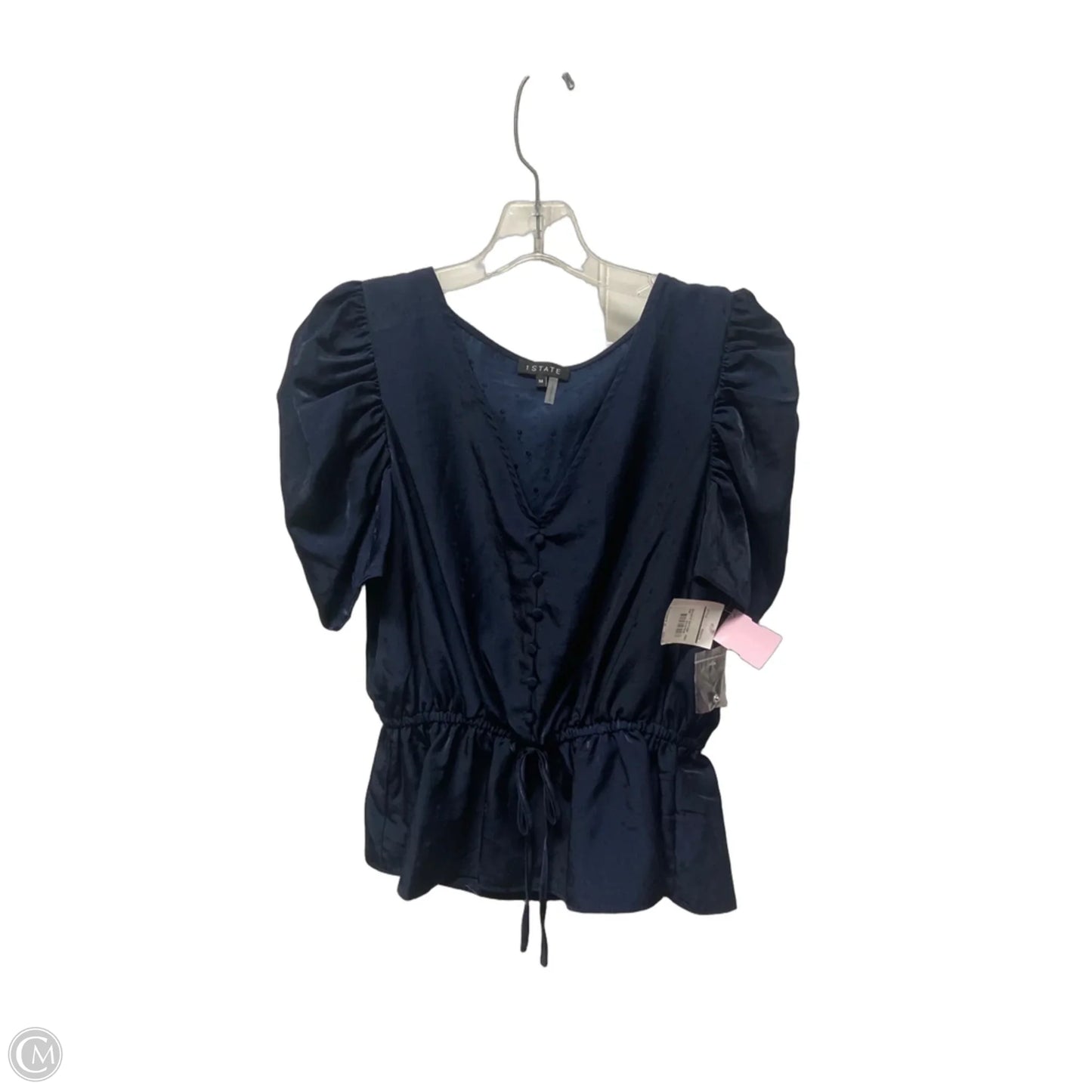 Top Short Sleeve By 1.state In Navy, Size: M