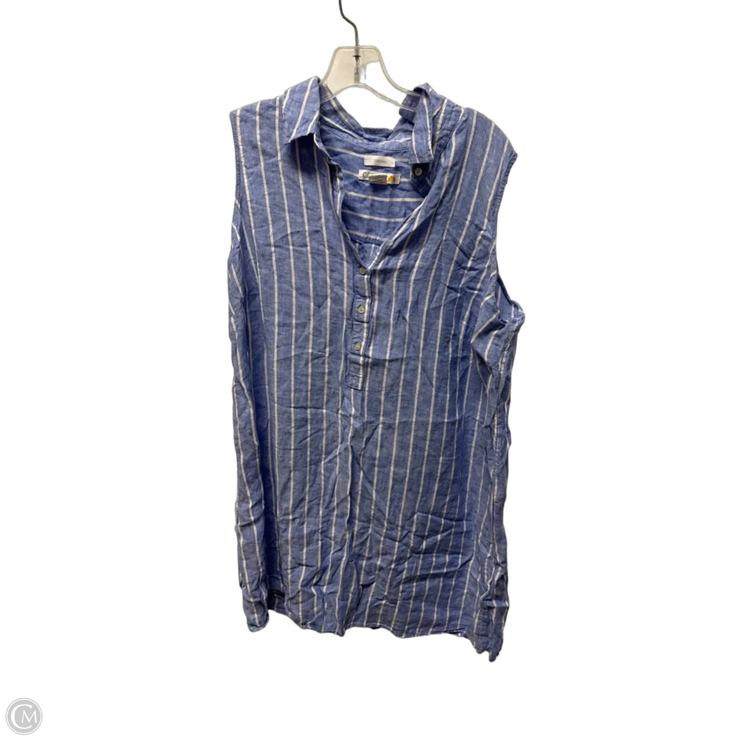 Dress Casual Short By C And C In Striped Pattern, Size: 1x