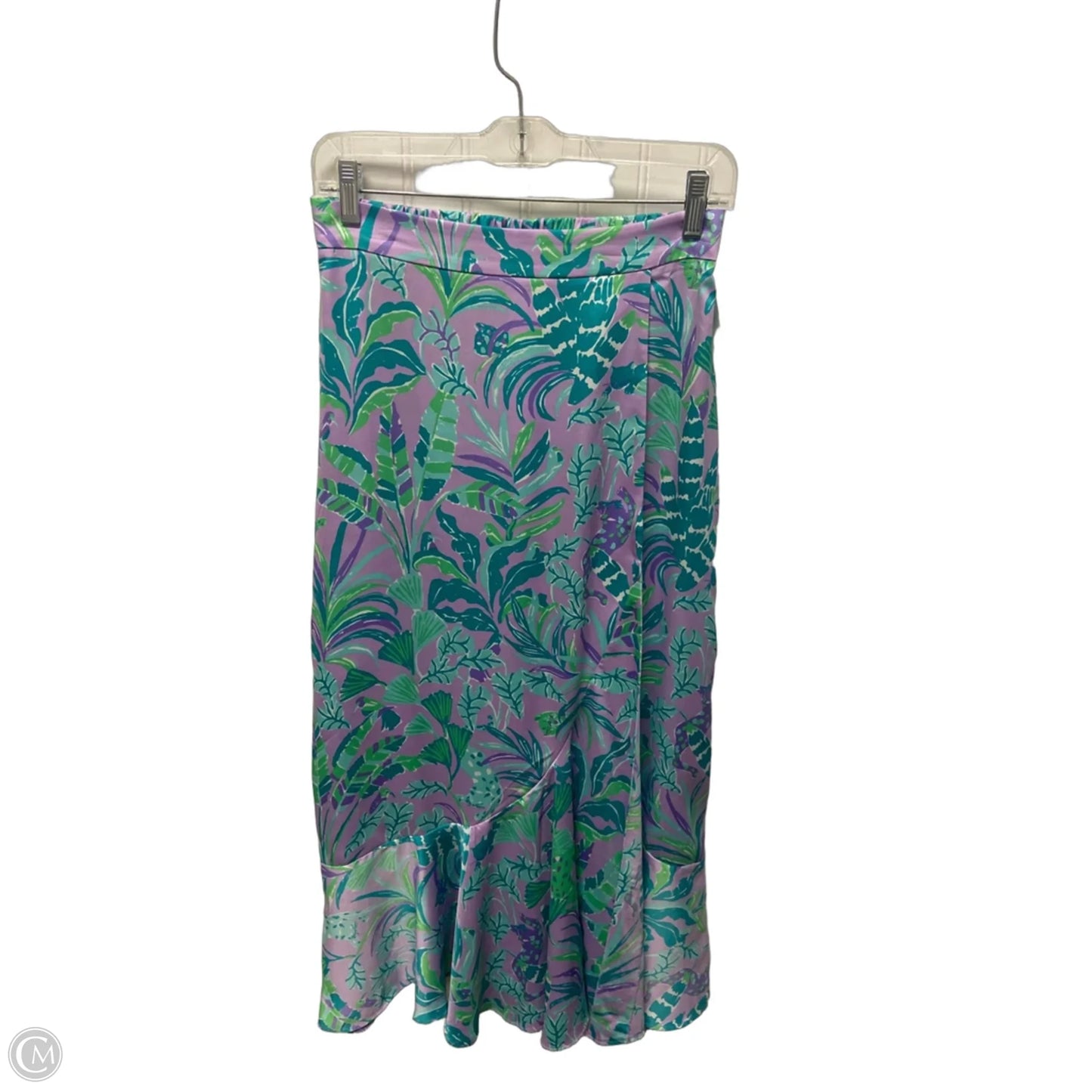Skirt Designer By Lilly Pulitzer In Blue & Green, Size: S