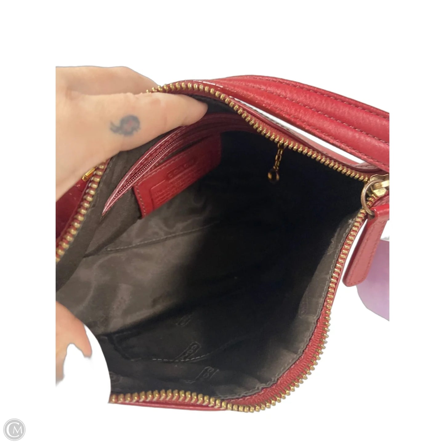Handbag Designer By Coach, Size: Small