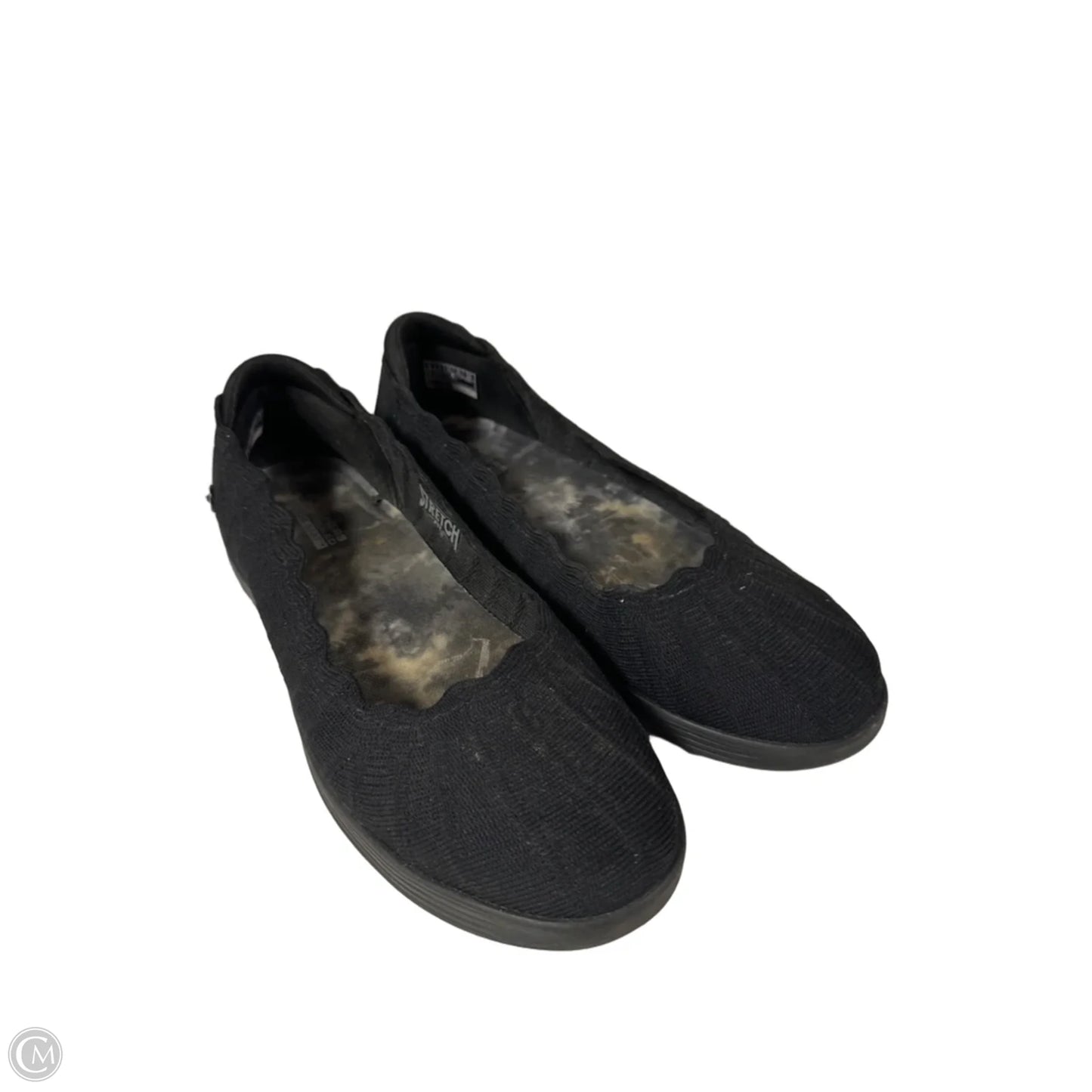 Shoes Flats By Skechers In Black, Size: 9
