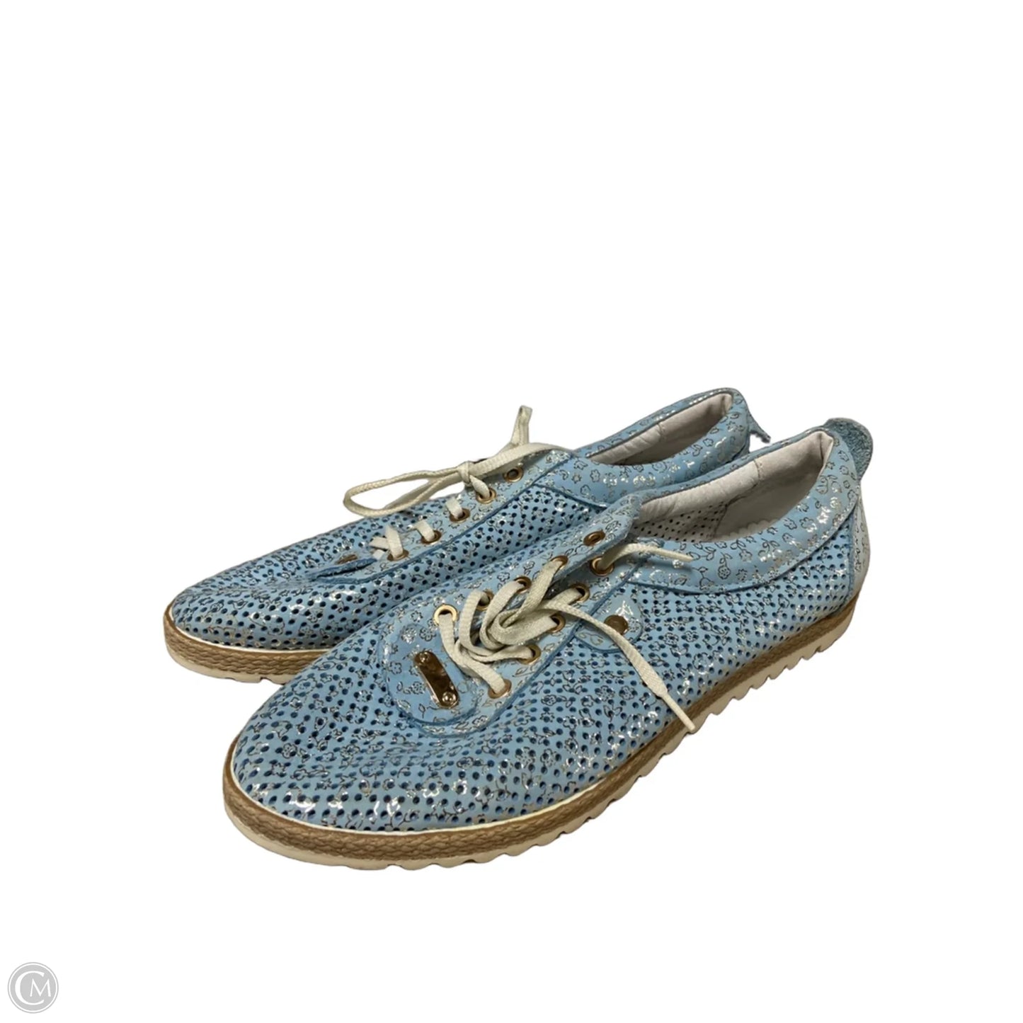 Shoes Sneakers By Clothes Mentor In Blue, Size: 9.5
