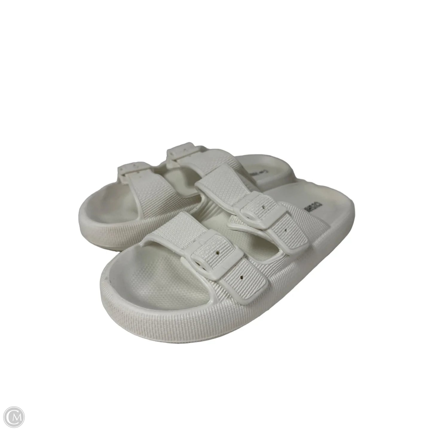 Sandals Flats By Cushionaire In White, Size: 8