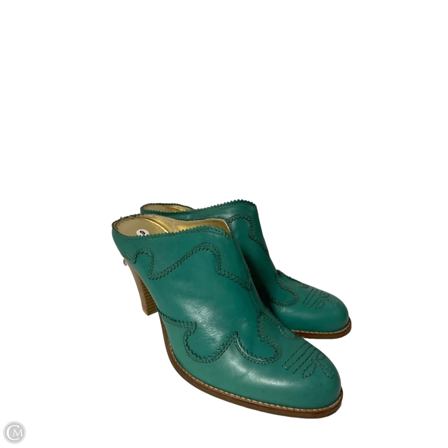 Shoes Heels Block By Jessica Simpson In Blue, Size: 9