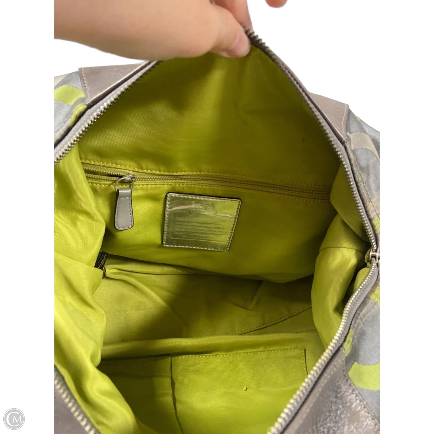 Handbag Designer By Coach, Size: Medium