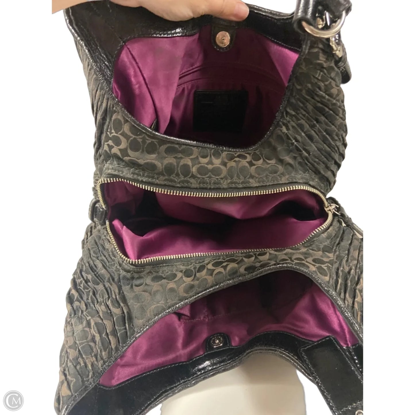 Handbag Designer By Coach, Size: Medium