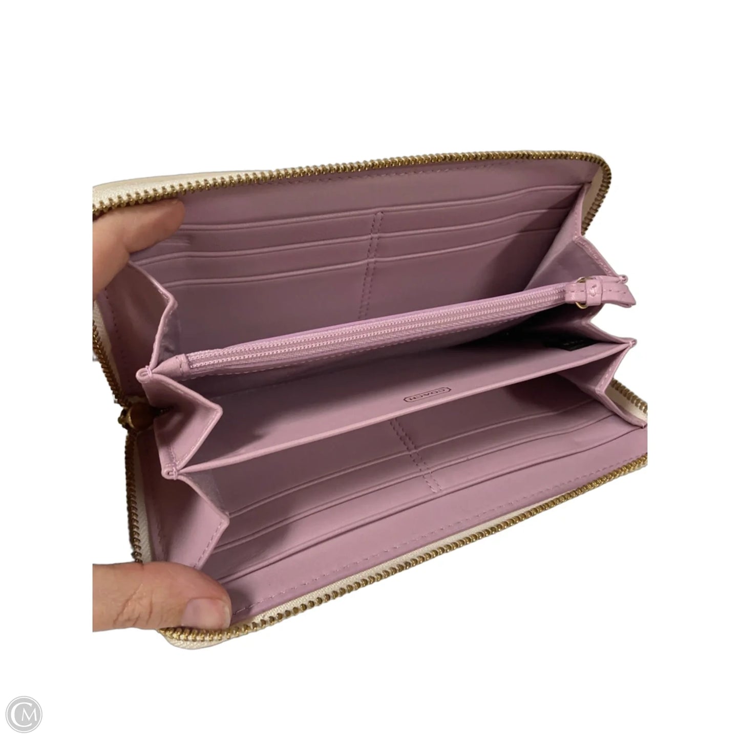 Wallet Designer By Coach, Size: Large