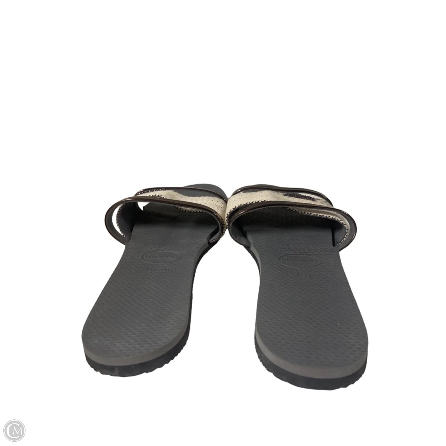 Sandals Flats By Havaianas In Grey, Size: 7.5