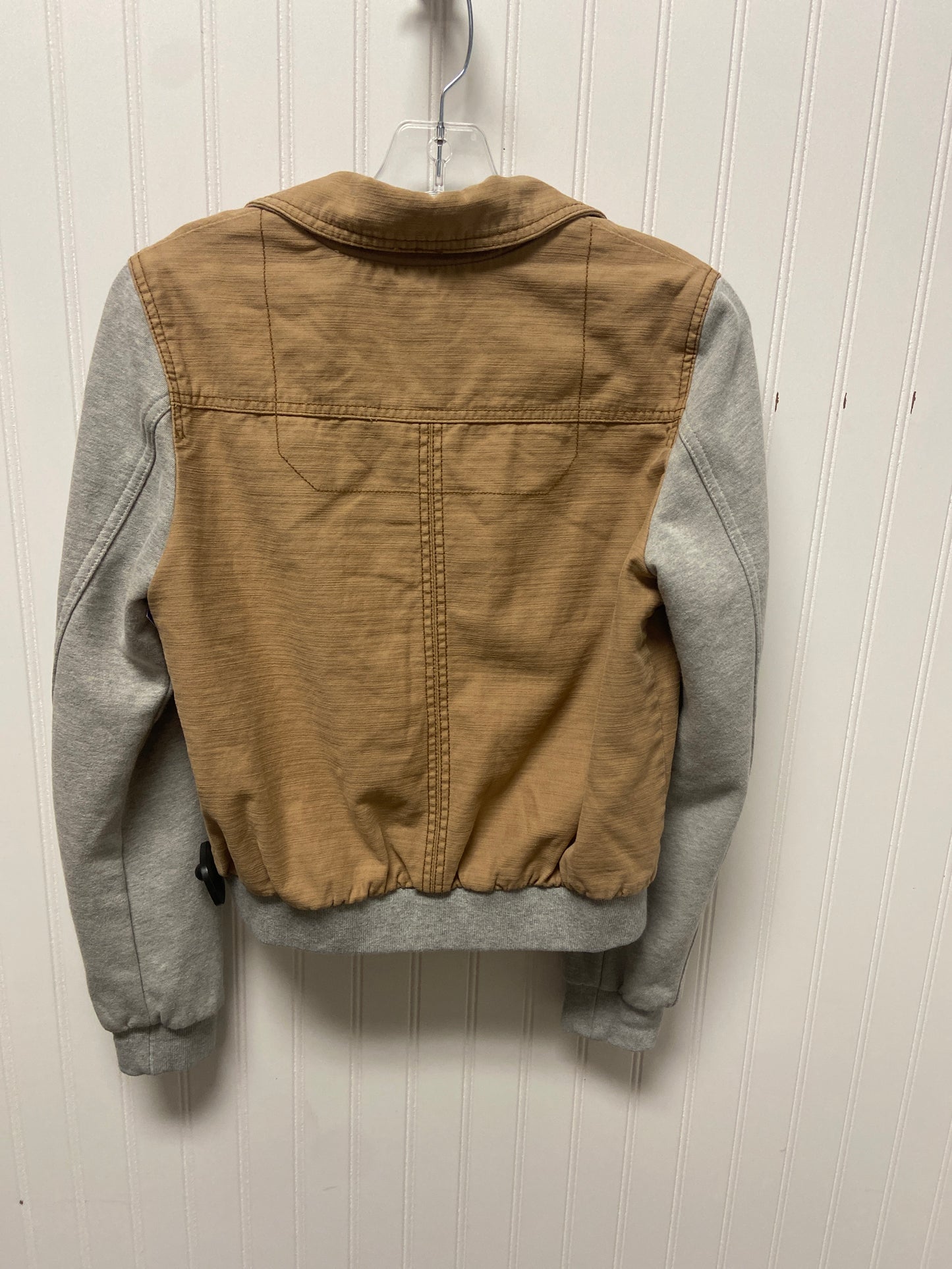 Jacket Other By Clothes Mentor In Tan, Size: S
