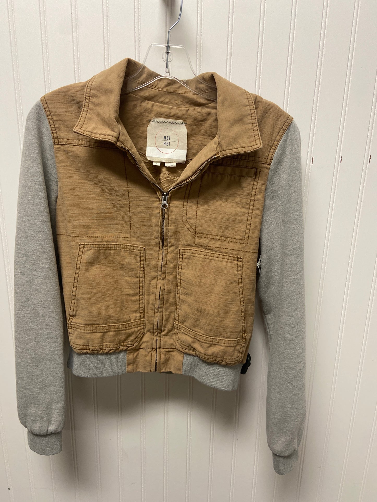 Jacket Other By Clothes Mentor In Tan, Size: S