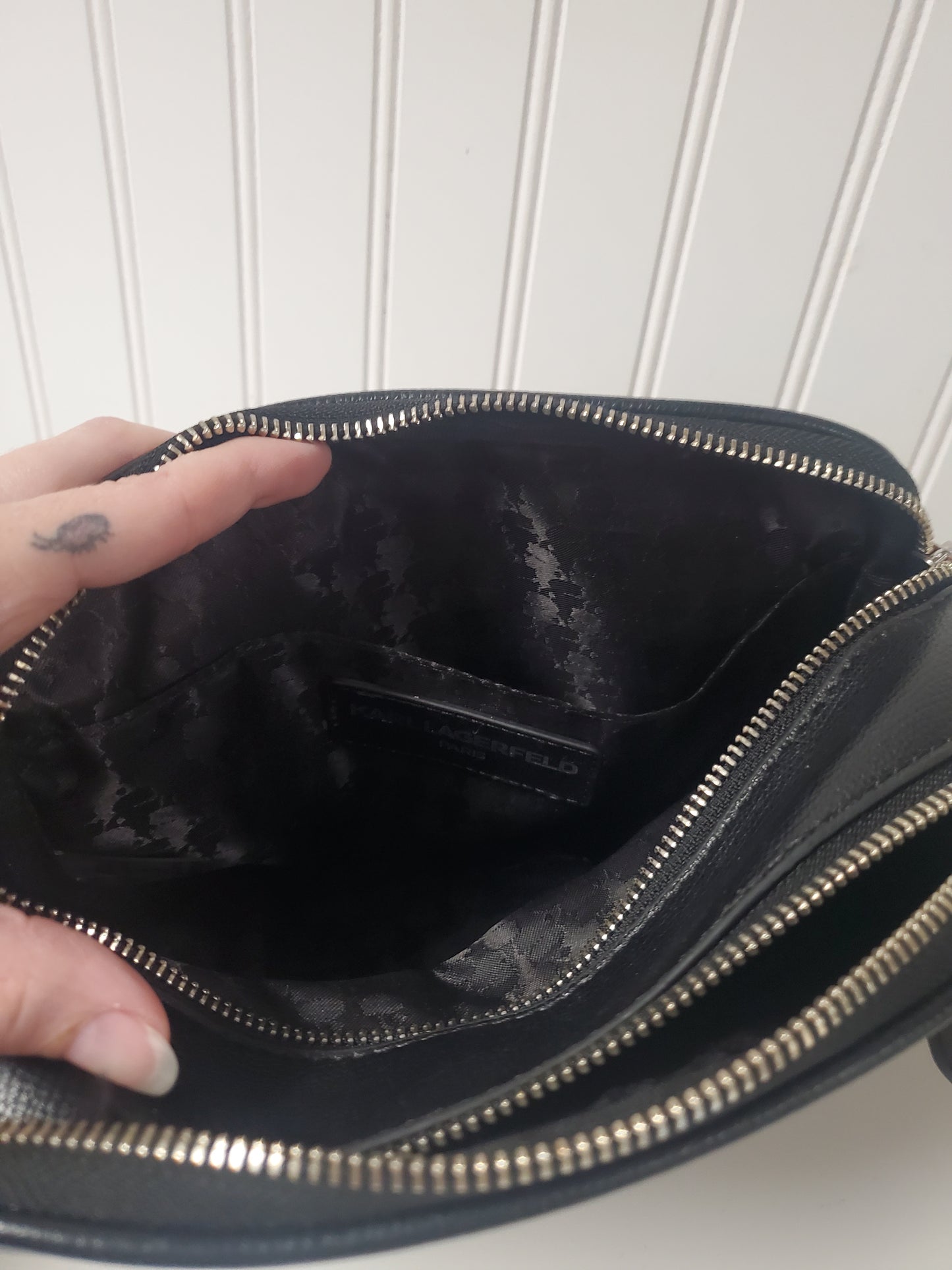 Handbag Designer By Karl Lagerfeld, Size: Small