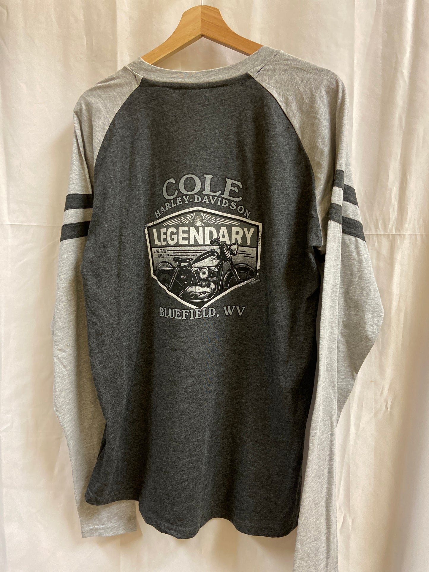 Top Long Sleeve By Harley Davidson Size: L
