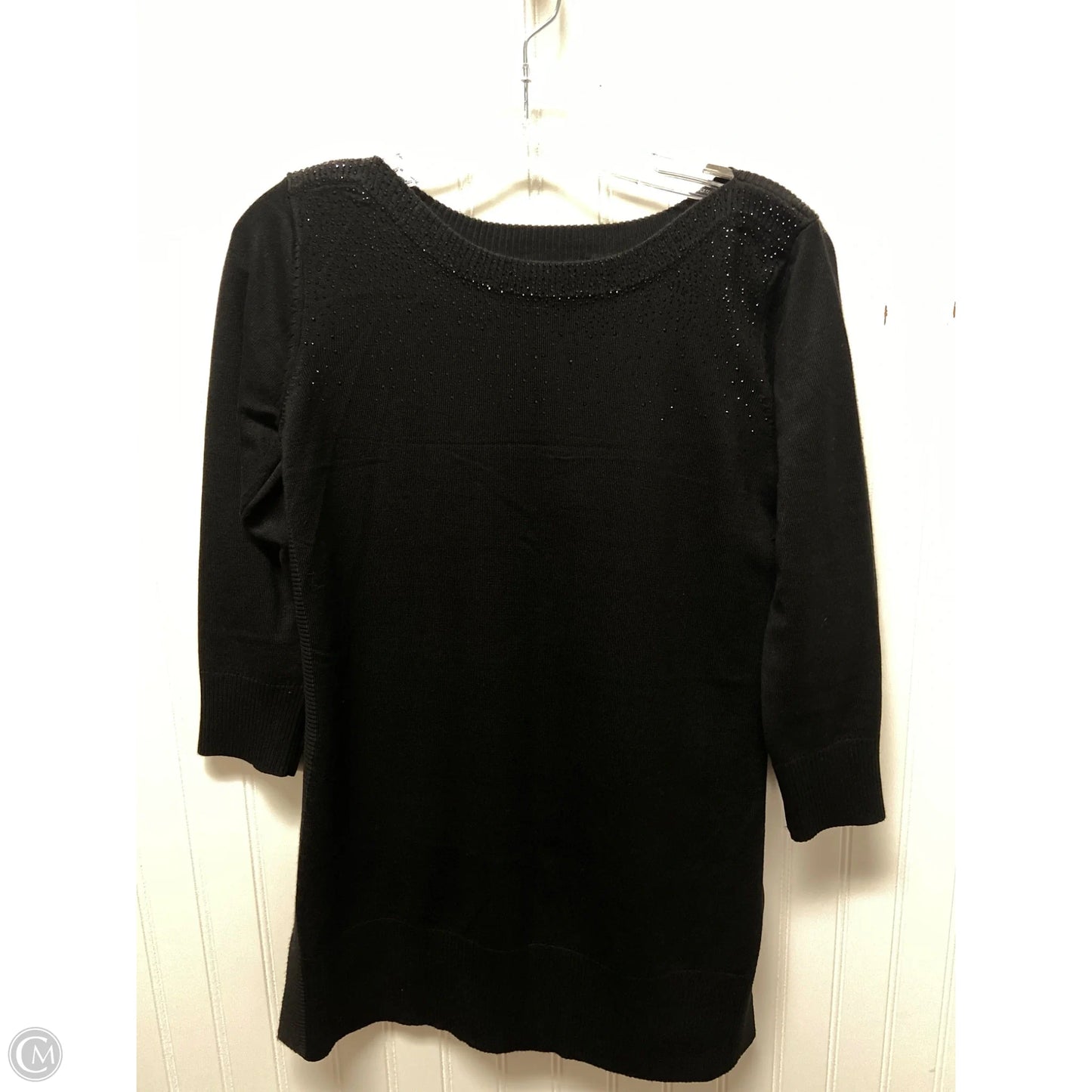 Sweater By Cable And Gauge In Black, Size: S