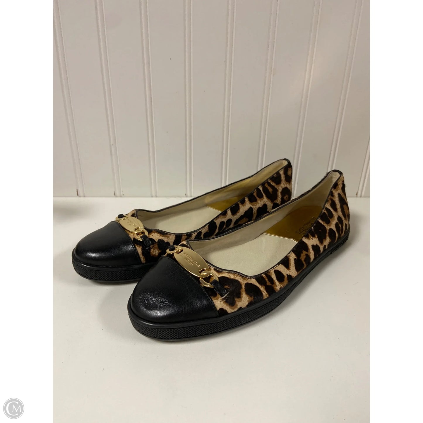 Shoes Flats By Michael By Michael Kors In Animal Print, Size: 8