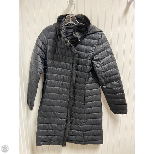 Coat Puffer & Quilted By Cole-haan In Black, Size: S