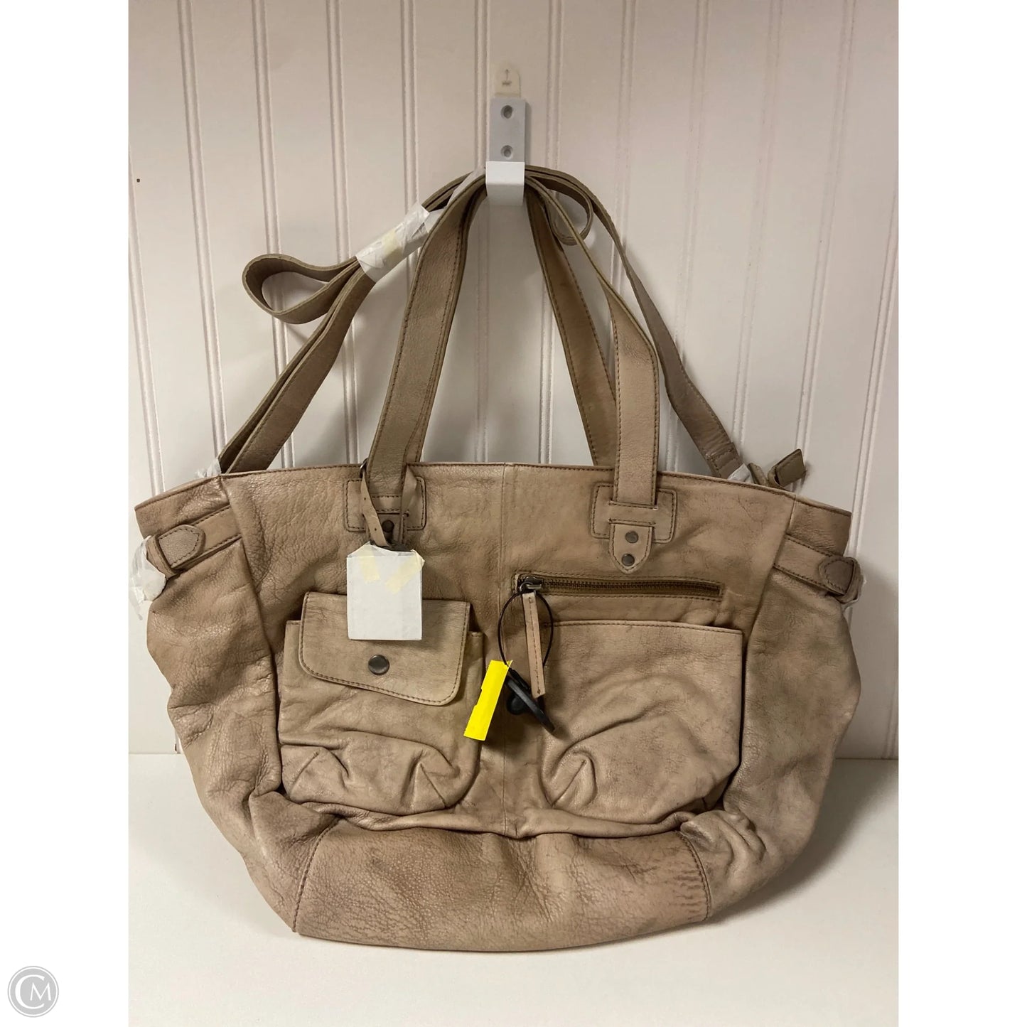 Handbag Leather By We The Free, Size: Large