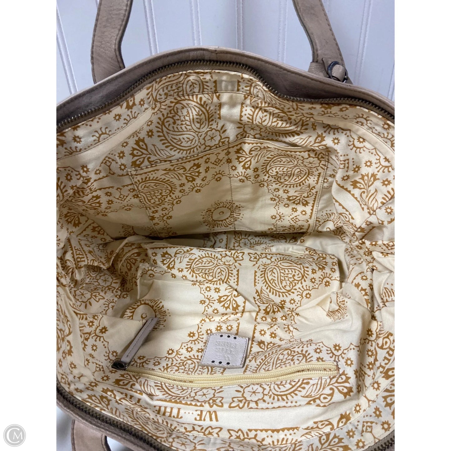Handbag Leather By We The Free, Size: Large