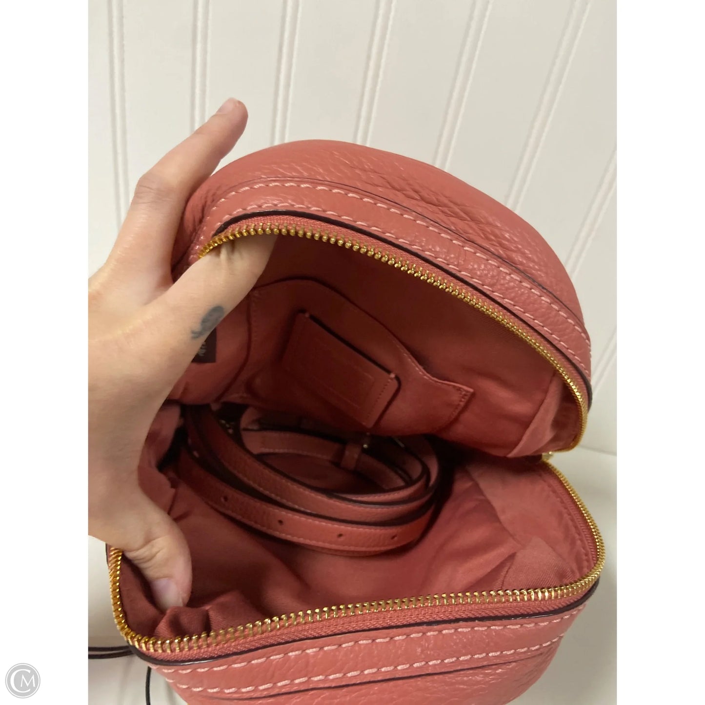 Backpack Designer By Coach, Size: Small