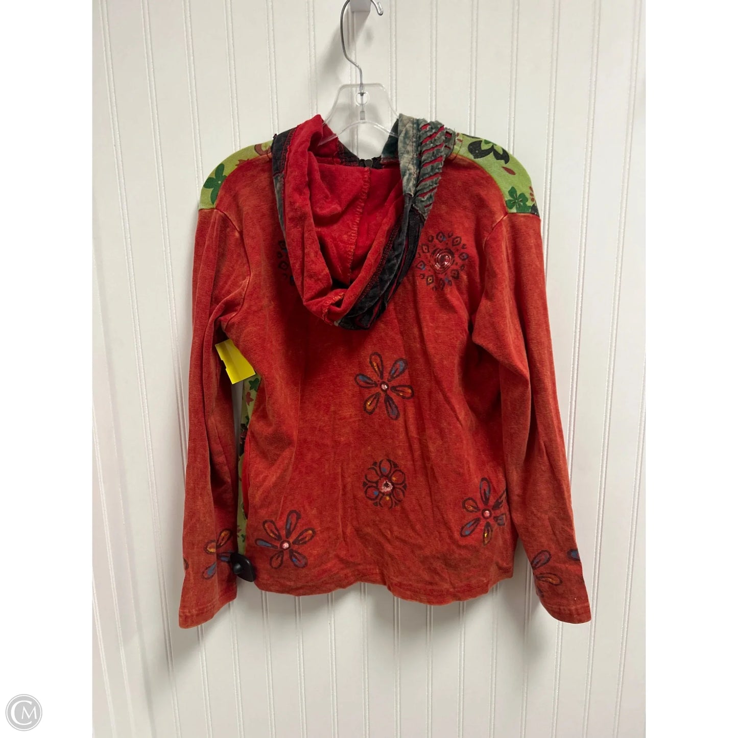 Sweatshirt Hoodie By Clothes Mentor In Multi-colored, Size: L