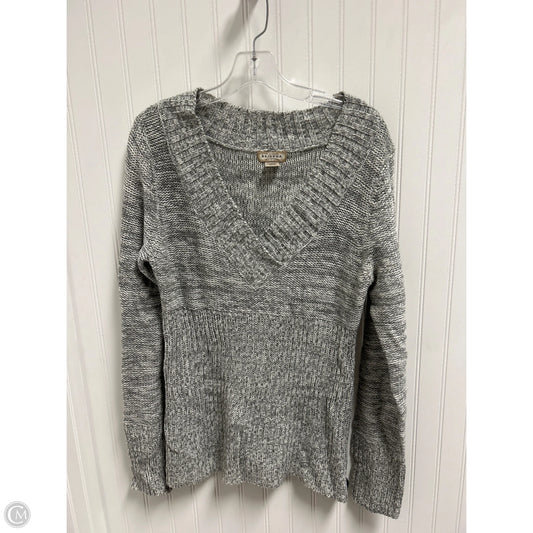 Sweater By Arizona In Silver, Size: Xl
