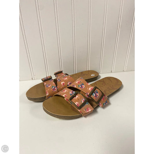 Sandals Flats By Blowfish In Brown, Size: 8