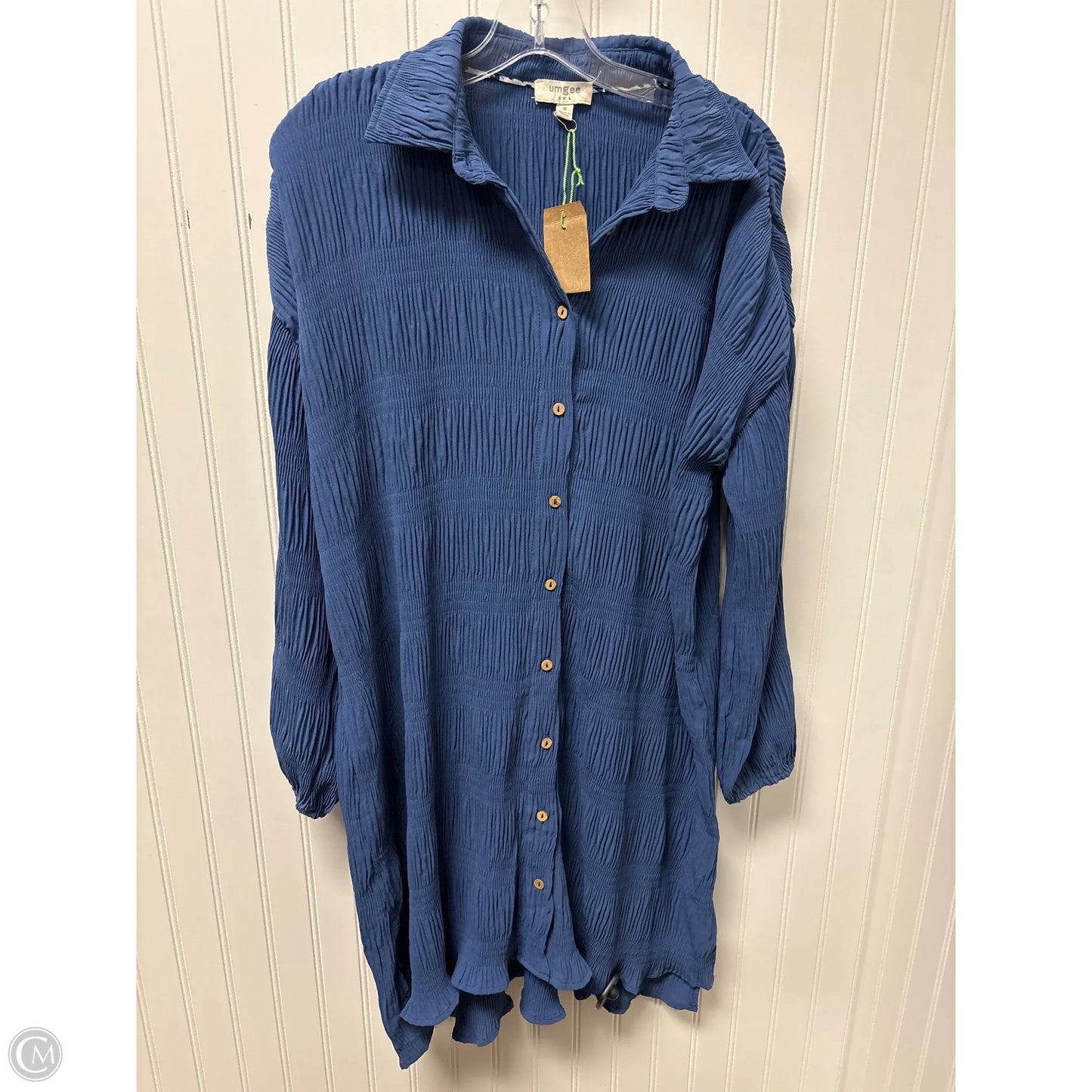 Dress Casual Midi By Umgee In Blue, Size: M