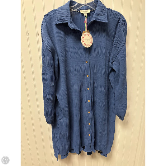 Dress Casual Midi By Umgee In Blue, Size: S