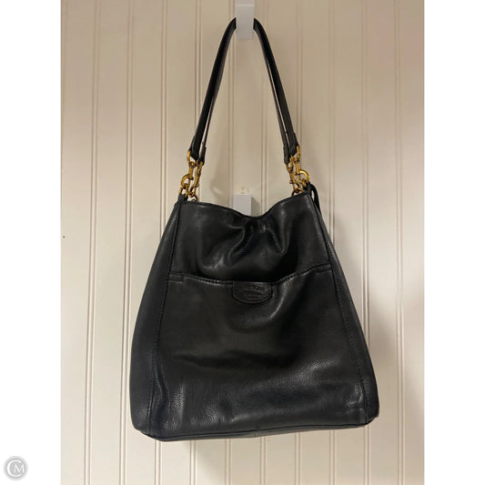 Handbag Leather By Clothes Mentor, Size: Medium