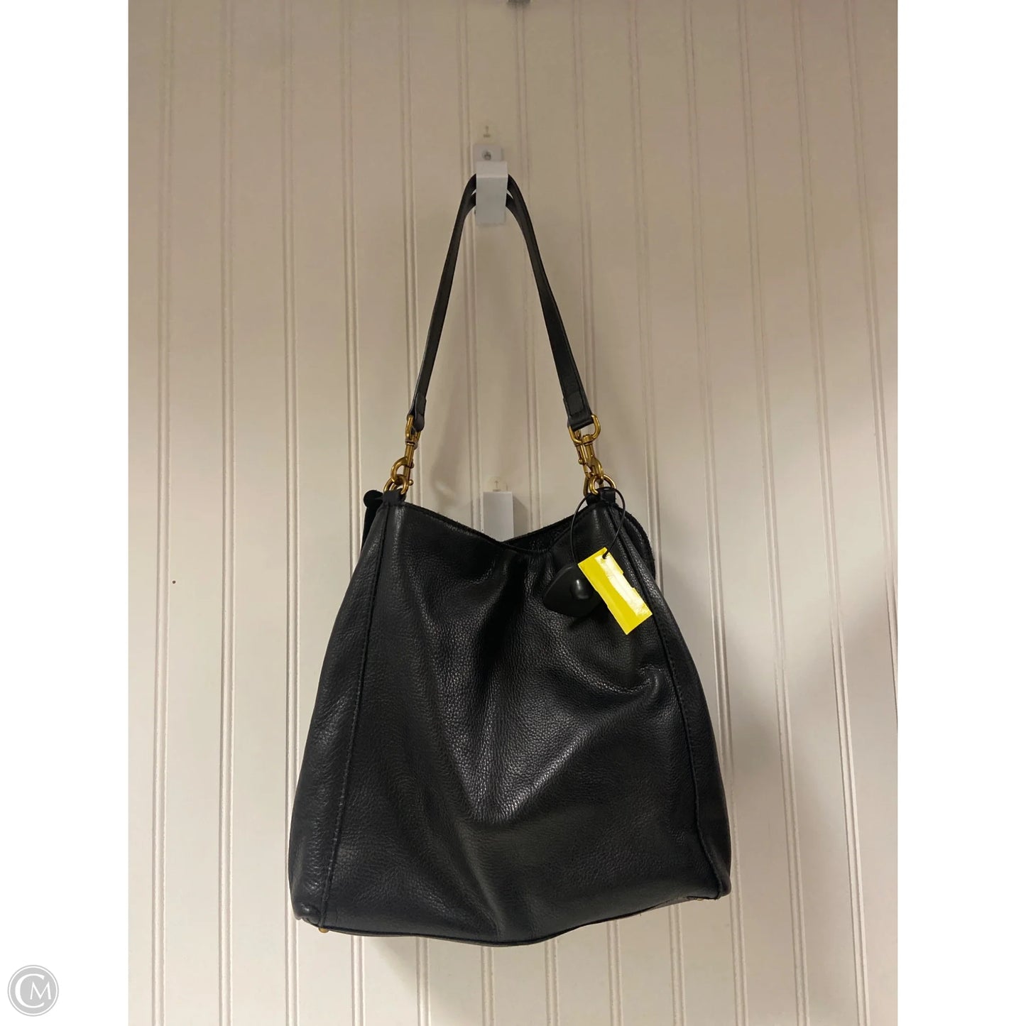 Handbag Leather By Clothes Mentor, Size: Medium