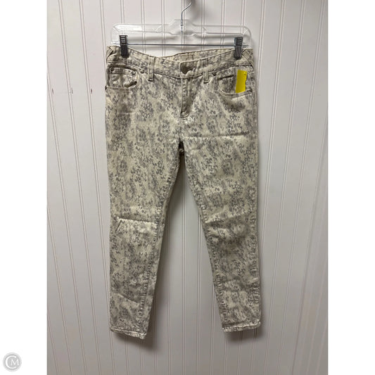Jeans Skinny By Free People In Animal Print, Size: 8